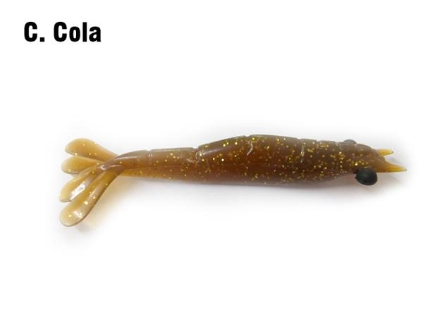 Isca Artificial Camarão Monster 3X Ultrasoft (C. Cola-001) 9cm é boa?