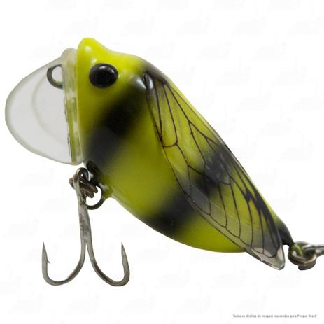 Isca Artificial Cigarrinha OCL Lures Cor 1014 Amarela com Preto Menor preço em Isca Artificial Cigarrinha OCL Lures Cor 1014 Amarela com Preto