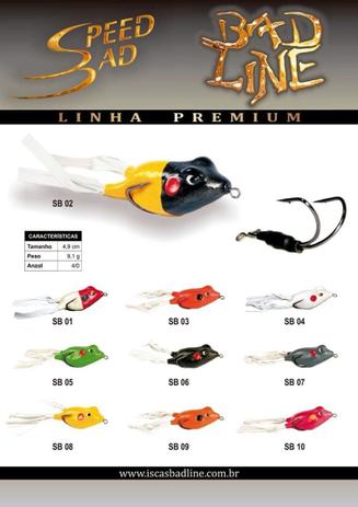 Isca Artificial De Borracha Traira Speed Bad Bad Line 1 Unidade Menor preço em Isca Artificial De Borracha Traira Speed Bad Bad Line 1 Unidade