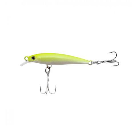Isca Artificial Peixe com 2 Garateias Amarelo Meia Agua Albatroz Menor preço em Isca Artificial Peixe com 2 Garateias Amarelo Meia Agua Albatroz