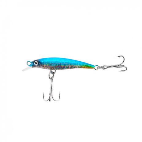 Isca Artificial Peixe com 2 Garateias Azul Meia Agua Albatroz Menor preço em Isca Artificial Peixe com 2 Garateias Azul Meia Agua Albatroz