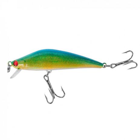 Isca Artificial Peixe Meia Agua com 2 Garateias Cor Azul Albatroz Menor preço em Isca Artificial Peixe Meia Agua com 2 Garateias Cor Azul Albatroz