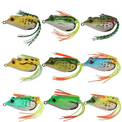 Isca Artificial Shake Frog Lure Sapo 5,5cm 12,5g Cores - Lei li imports Menor preço em Isca Artificial Shake Frog Lure Sapo 5,5cm 12,5g Cores - Lei li imports