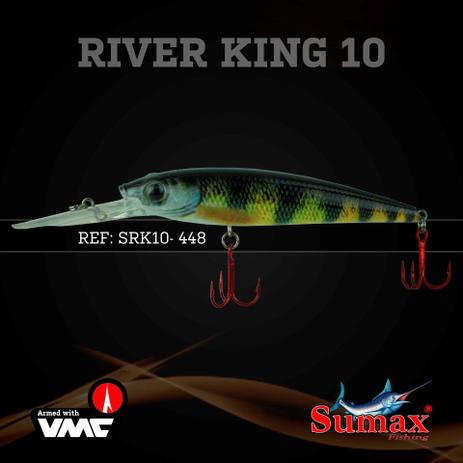 Menor preço em Isca artificial sumax river king 10mm srk-10-448