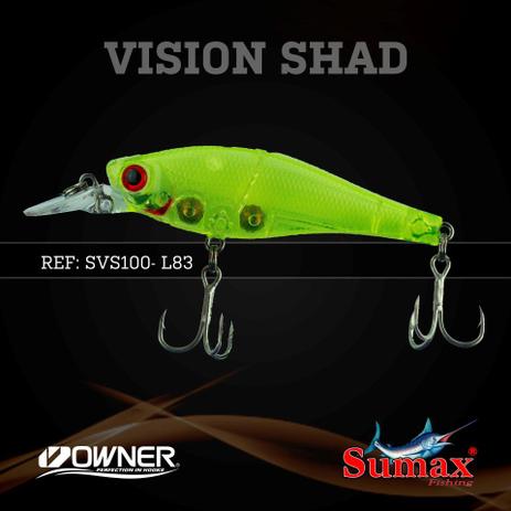 Isca artificial sumax vision shad ghoste hg,all lemon pec svs-75-083 Menor preço em Isca artificial sumax vision shad ghoste hg,all lemon pec svs-75-083