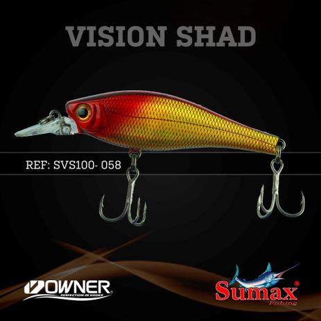 Isca artificial sumax vision shad hg,bachi crown pec svs-75-058 Menor preço em Isca artificial sumax vision shad hg,bachi crown pec svs-75-058