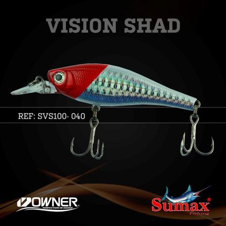 Isca artificial sumax vision shad white red head pec svs-75-040 Menor preço em Isca artificial sumax vision shad white red head pec svs-75-040