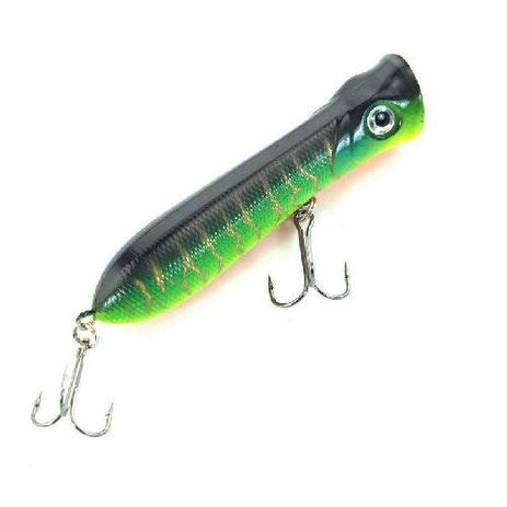 Isca Artificial Superfície Popper Tucunaré Robalo Traíra 8,5cm 11g Mod 01 - Lei Li Imports Menor preço em Isca Artificial Superfície Popper Tucunaré Robalo Traíra 8,5cm 11g Mod 01 - Lei Li Imports