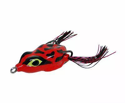 Isca artificial yara crazy frog 5,5cm 11,5g cor 26 vermelho com preto Menor preço em Isca artificial yara crazy frog 5,5cm 11,5g cor 26 vermelho com preto