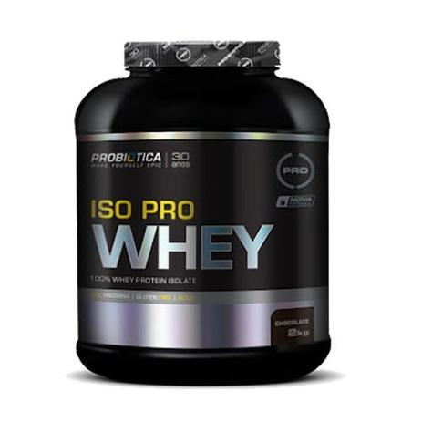 Iso Pro Whey - 2000g Chocolate - Probiotica - Probiótica Menor preço em Iso Pro Whey - 2000g Chocolate - Probiotica - Probiótica