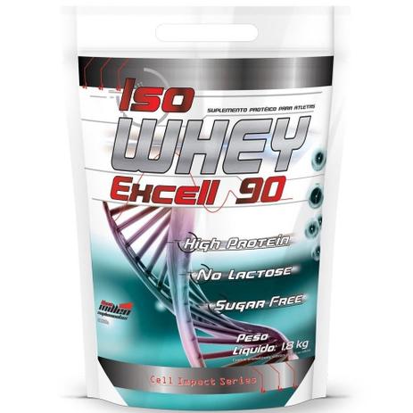 Menor preço em Iso Whey 1800G Morango Refil - New Millen