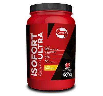 Isofort Ultra 900g Baunilha - Whey Protein Hidrolisado - Vitafor Menor preço em Isofort Ultra 900g Baunilha - Whey Protein Hidrolisado - Vitafor