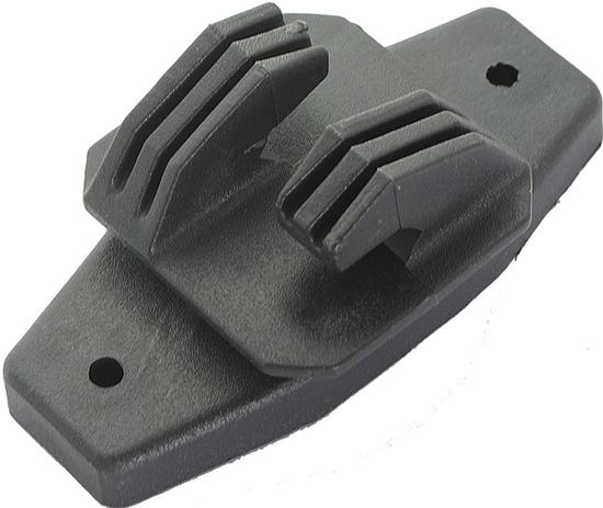Isolador Tipo W Preto para Cerca Elétrica - Pacote 100 unidades - CNI Menor preço em Isolador Tipo W Preto para Cerca Elétrica - Pacote 100 unidades - CNI