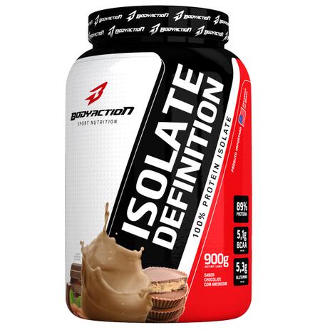Isolate Definition (900G) (Chocolate c/Amendoim) Body Action Menor preço em Isolate Definition (900G) (Chocolate c/Amendoim) Body Action