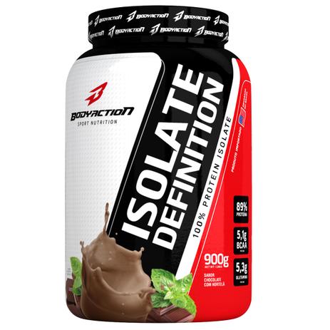 Isolate Definition (900G) (Chocolate c/hortelã) Body Action Menor preço em Isolate Definition (900G) (Chocolate c/hortelã) Body Action