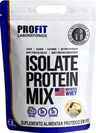 Isolate Protein Mix (1,8kg) Refil Profit Menor preço em Isolate Protein Mix (1,8kg) Refil Profit