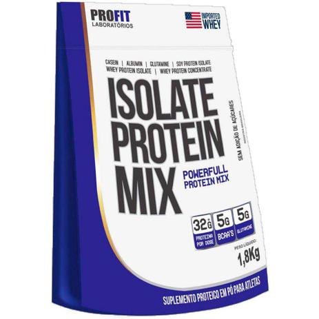 ISOLATE PROTEIN MIX - Refil 900 gramas - Morango - Profit Menor preço em ISOLATE PROTEIN MIX - Refil 900 gramas - Morango - Profit