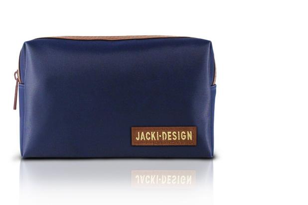 Menor preço em Jacki Design Necessaire de Bolsa Masculina Cor Azul e Marrom