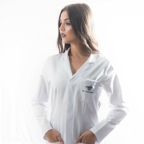 Jaleco Feminino Técnico de Enfermagem PersonalizadoFAÍKO Jalecos Menor preço em Jaleco Feminino Técnico de Enfermagem PersonalizadoFAÍKO Jalecos