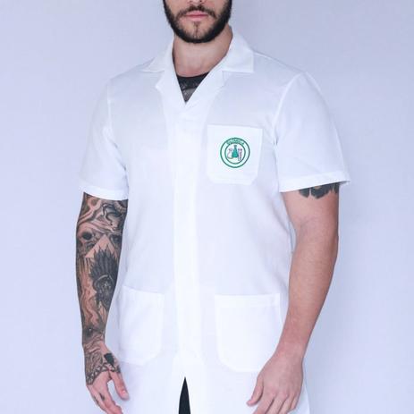 Jaleco Química Masculino Manga Curta FAÍKO Jalecos Menor preço em Jaleco Química Masculino Manga Curta FAÍKO Jalecos