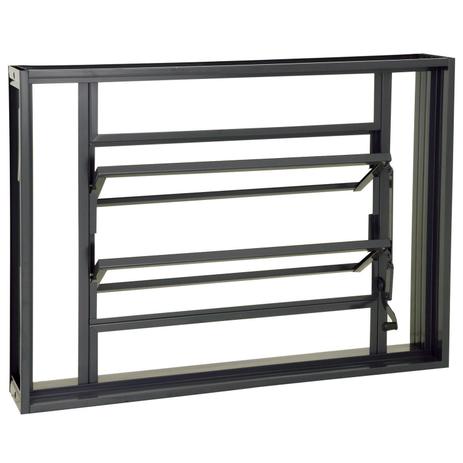 Janela Basculante Aço 2 Básculas Silenfort Sasazaki 60cmx80cm Primer Menor preço em Janela Basculante Aço 2 Básculas Silenfort Sasazaki 60cmx80cm Primer