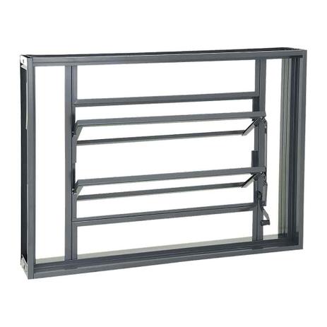 Janela Basculante em Aço 60 x 80 x 8 cm 2 Folhas Silenfort Sasazaki Menor preço em Janela Basculante em Aço 60 x 80 x 8 cm 2 Folhas Silenfort Sasazaki