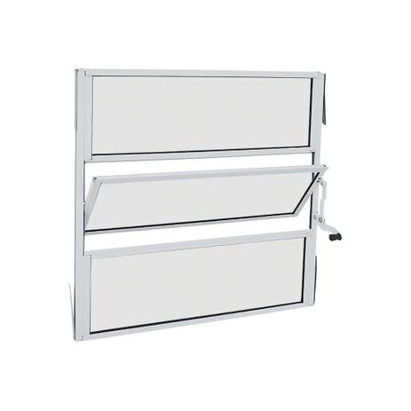 Menor preço em Janela Basculante sem Grade Alumifit 60x60cm Branca - Sasazaki