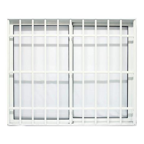 Janela de Correr Alumínio 2 Folhas com Grade Caribe Max JAP Janelas 100cmx100cm Branco é boa?