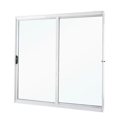 Janela De Correr De Alumínio 2 Folhas 1 Fixa 100x100x6 Branca Vidro Liso - CRV Menor preço em Janela De Correr De Alumínio 2 Folhas 1 Fixa 100x100x6 Branca Vidro Liso - CRV