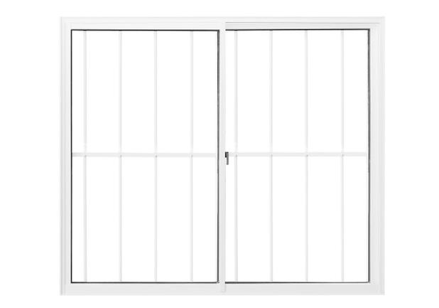 Janela De Correr De Alumínio Com Grade Vidro Liso 2 Folhas 1 Fixa 150x100x8 Branco - CRV Classic é ruim? Janela De Correr De Alumínio Com Grade Vidro Liso 2 Folhas 1 Fixa 150x100x8 Branco - CRV Classic é boa?