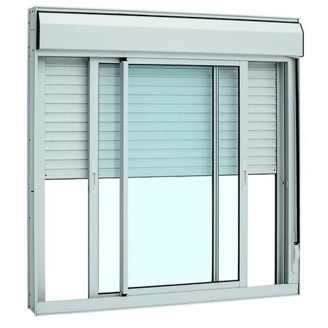 Janela Integrada Veneziana Alumínio 3 Folhas 120cm x 120cm Sasazaki Branco Menor preço em Janela Integrada Veneziana Alumínio 3 Folhas 120cm x 120cm Sasazaki Branco