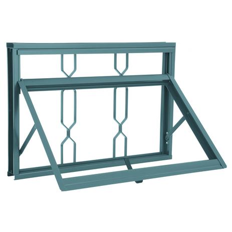 Janela maxim-ar Aço com Grade Elo Belfort Sasazaki 40cmx60cm Primer Menor preço em Janela maxim-ar Aço com Grade Elo Belfort Sasazaki 40cmx60cm Primer