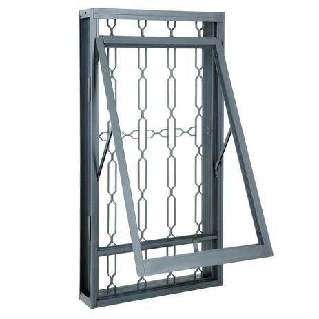 Janela Maxim-Ar Aço com Grade Elo Massa Externa Silenfort Sasazaki 120cmx60cm Primer Menor preço em Janela Maxim-Ar Aço com Grade Elo Massa Externa Silenfort Sasazaki 120cmx60cm Primer