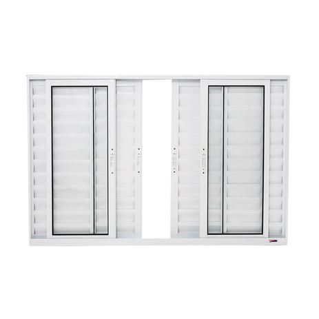 Janela Veneziana 6 Folhas em Alumínio 120 x 200 x 8,4 cm Branco Boldie Prado Alumínio Menor preço em Janela Veneziana 6 Folhas em Alumínio 120 x 200 x 8,4 cm Branco Boldie Prado Alumínio