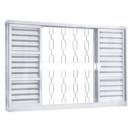 Janela Veneziana Aço 6 Folhas com Grade Elo MGM Minas Sul 100cmx100cm Vidro Mini Boreal Branco é boa?