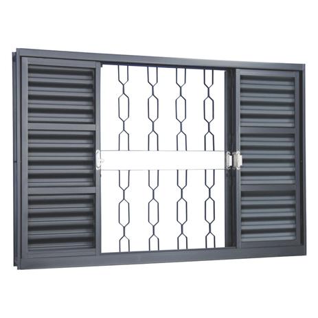 Janela Veneziana Aço 6 Folhas com Grade Elo MGM Minas Sul 100cmx120cm Primer é boa?