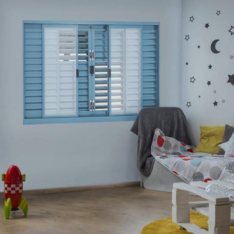 Janela Veneziana Multiflex Aço 6 Folhas Silenfort Sasazaki 120cmx200cm Primer Menor preço em Janela Veneziana Multiflex Aço 6 Folhas Silenfort Sasazaki 120cmx200cm Primer