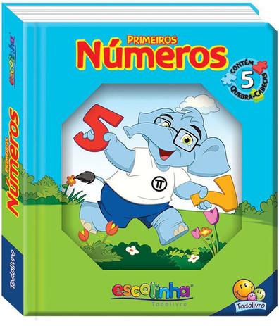 Janelinha lenticular escolinha todolivro com quebra-cabeças: Números Menor preço em Janelinha lenticular escolinha todolivro com quebra-cabeças: Números
