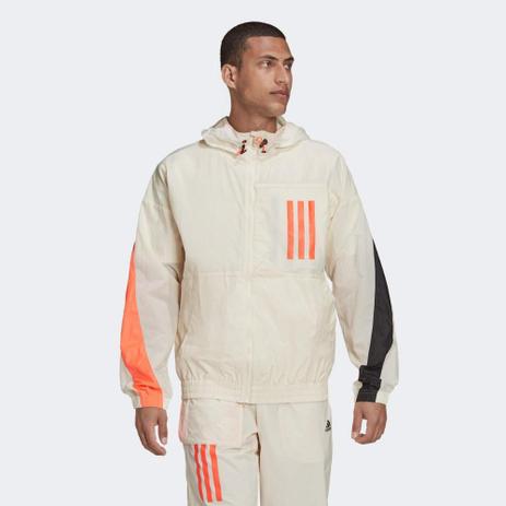 jaqueta de nylon adidas masculina