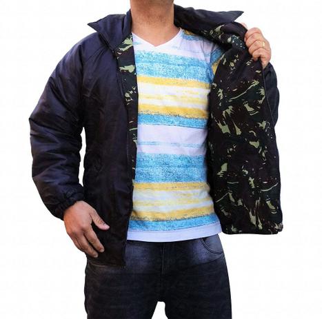 Jaqueta Blusa Motoqueiro Corta Vento Dupla Face Impermeável Camuflada Masculina Feminina - TOTAL ADVENTIRE Menor preço em Jaqueta Blusa Motoqueiro Corta Vento Dupla Face Impermeável Camuflada Masculina Feminina - TOTAL ADVENTIRE