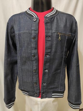 jaqueta jeans gg masculina