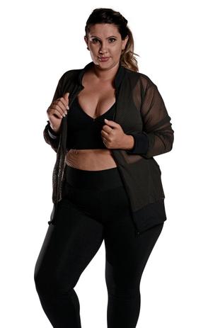 jaqueta bomber plus size feminina