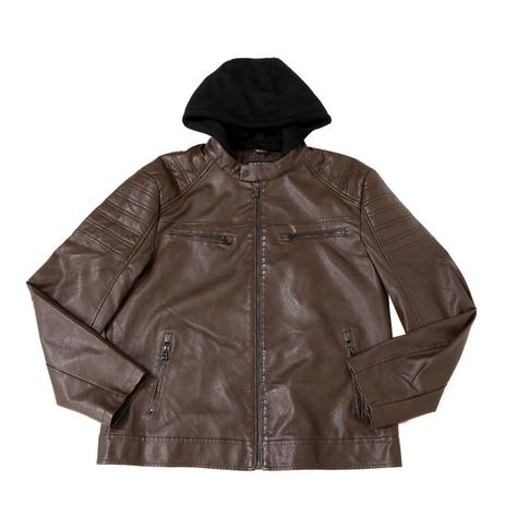 Jaqueta Broken Rules Biker Plus Size Capuz Removível Masculina Menor preço em Jaqueta Broken Rules Biker Plus Size Capuz Removível Masculina