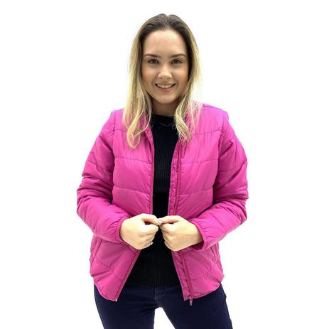 jaqueta rosa feminina