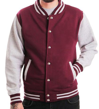 jaqueta masculina bordo