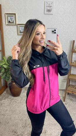 jaqueta Corta Vento Blusa De Frio Casaco Olho de Gato Feminina Pink Tam. G Menor preço em jaqueta Corta Vento Blusa De Frio Casaco Olho de Gato Feminina Pink Tam. G