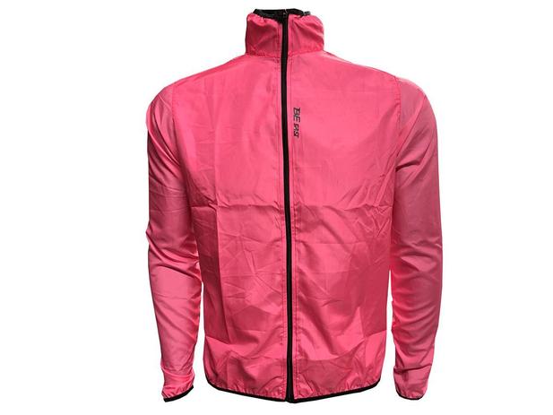 jaqueta rosa neon