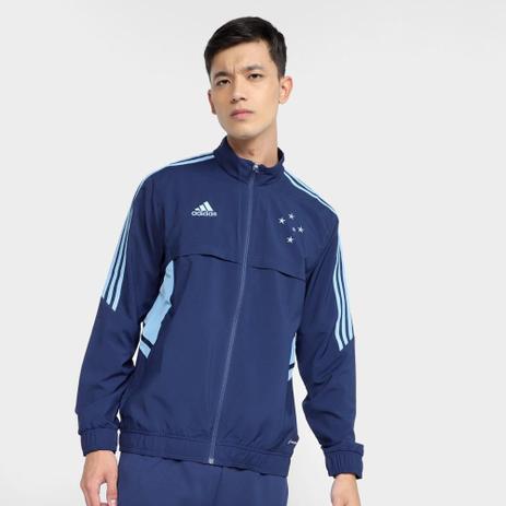 Jaqueta Corta-Vento Cruzeiro Apresentação 22/23 Adidas Masculina Menor preço em Jaqueta Corta-Vento Cruzeiro Apresentação 22/23 Adidas Masculina