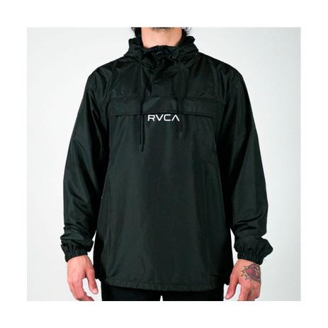 Jaqueta Corta Vento Rvca Anarock R412A0004 Preta Menor preço em Jaqueta Corta Vento Rvca Anarock R412A0004 Preta