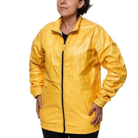 jaqueta feminina mostarda